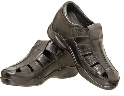 Celby Men Black Sandals