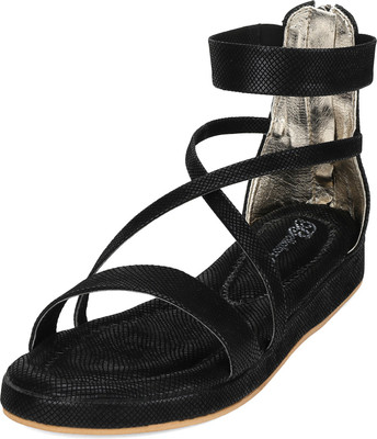 

Bellafoz Women BLACK Flats