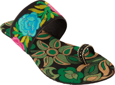 

Royal Collection Women Green Flats