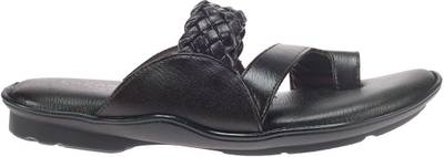Khadim's Men Black Sandals