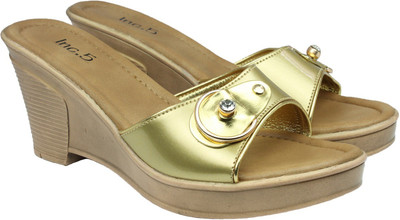 

Inc.5 Women GOLD Wedges