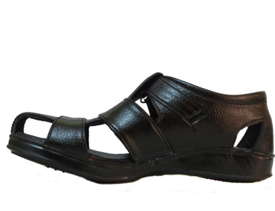 

Manthan Men Black Sandals