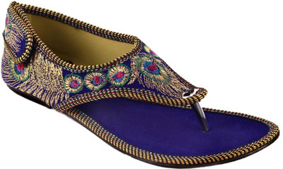 

Shopping Station Women Blue Flats