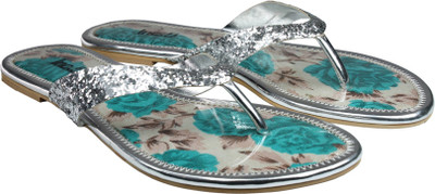 

Inc.5 Women SILVER Flats