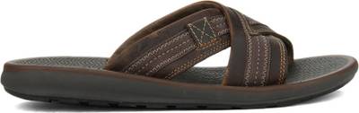 Clarks Men TAN NUBUCK Sports Sandals