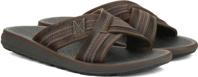 Clarks Men TAN NUBUCK Sports Sandals