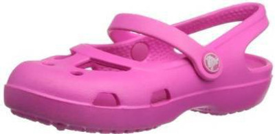 

Crocs Girls Slip-on Mary Janes(Pink, Black