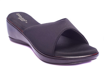 

Dolphin Miles Women Black Wedges