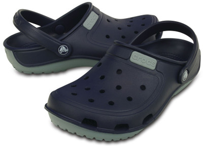 

Crocs Boys Clogs, Nautical navy/concrete
