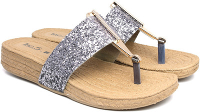 

Inc.5 Women GUN METAL Flats