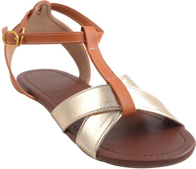 

Adorn Women Tan Flats