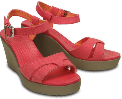 

Crocs Women Pink Wedges