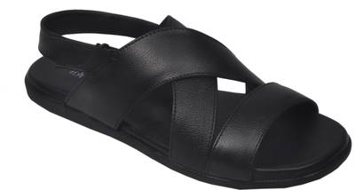 Hayst Men Black Sandals