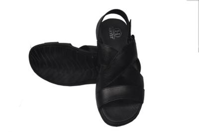 Hayst Men Black Sandals
