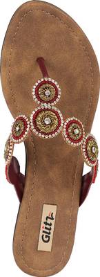 Glitz Women Beige Heels