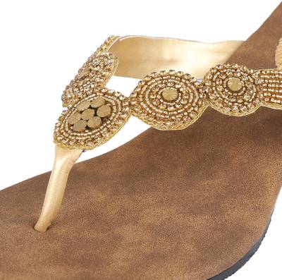 Glitz Women Gold Heels