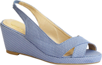 

Kanabis Women Blue Wedges