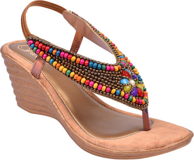 

Jade Women Brown Wedges