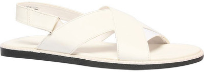 

Bata Men White Sports Sandals