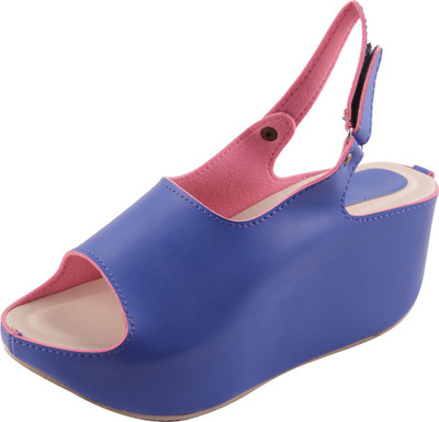 

Adorn Women Blue Wedges