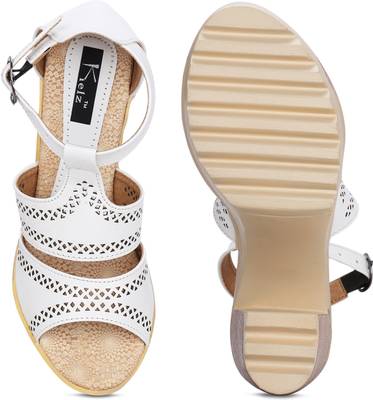 Kielz Women White Heels