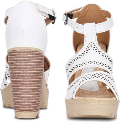 Kielz Women White Heels