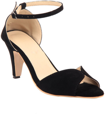 

Adorn Women Black Heels