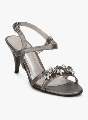 Addons Women Gunmetal Heels