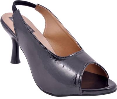 Space Women Black Heels