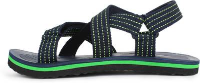 Adreno Men Navy Blue Sandals