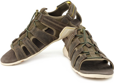 

Clarks Men Khaki Nubuck Sports Sandals