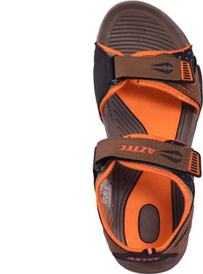 Aztec Men Orange Sandals