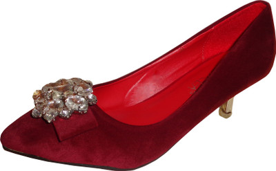 Ladela Women Red Heels