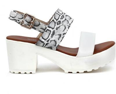 Shuberry Women White Heels