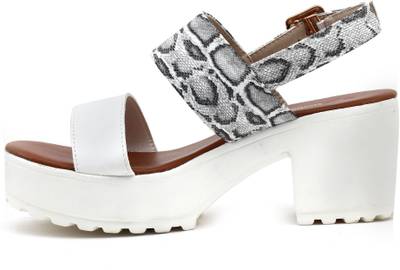 Shuberry Women White Heels