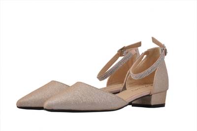 Shuberry Women Champagne Heels