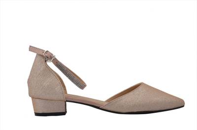 Shuberry Women Champagne Heels