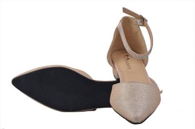 Shuberry Women Champagne Heels