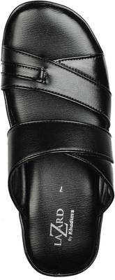 Khadim's Men Black Sandals