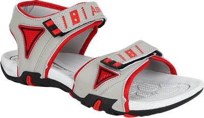Aero Men BLACK::RED::LGREY Sandals