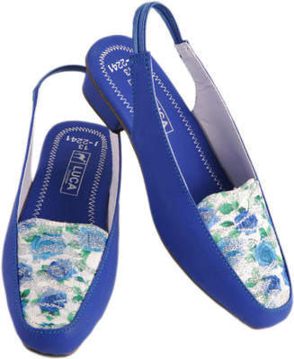 Luca Fashion Girls Heels(Blue
