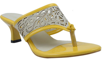 

Adorn Women Yellow Heels