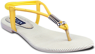 2% OFF on TEN Women Yellow Flats