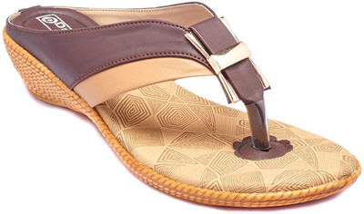 

Dolphin Miles Women Brown Wedges