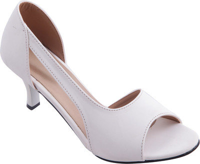 

Adorn Women White Heels