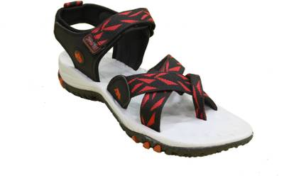 ABS Men BLACK/RED Sandals