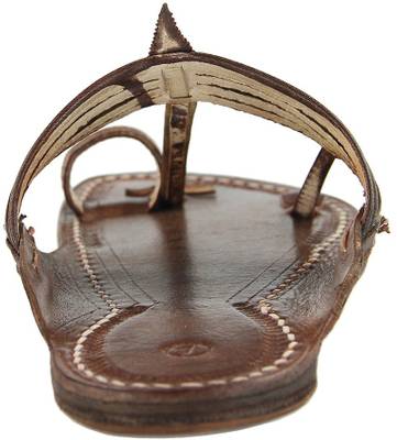 eKolhapuri Men Dark Brown Sandals
