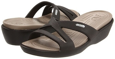 

Crocs Women Brown Wedges