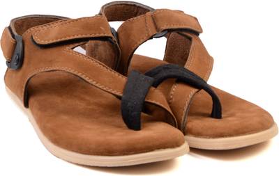 Floxtar Men Brown Sandals