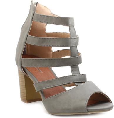 

Shuberry Women Grey Heels